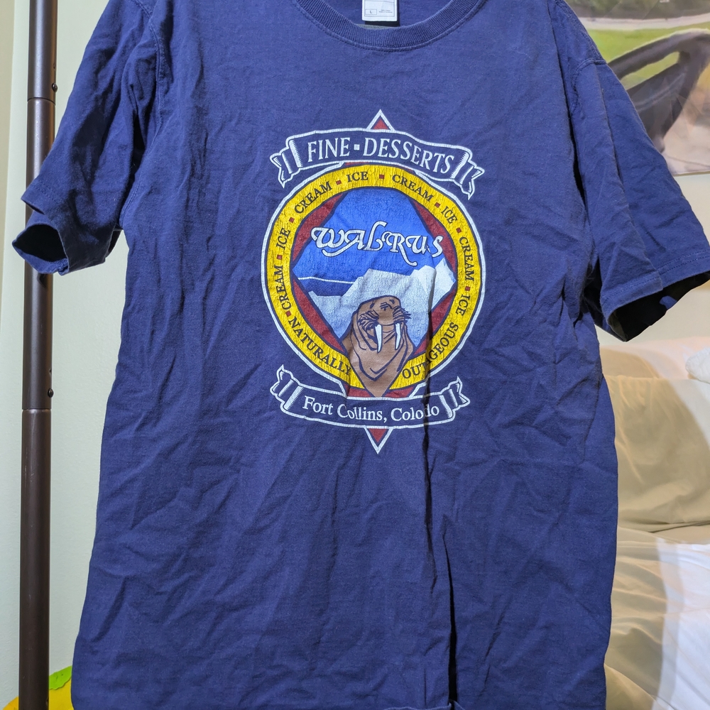 Blue Graphic T-Shirt